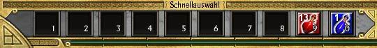 Schnellwahlleiste