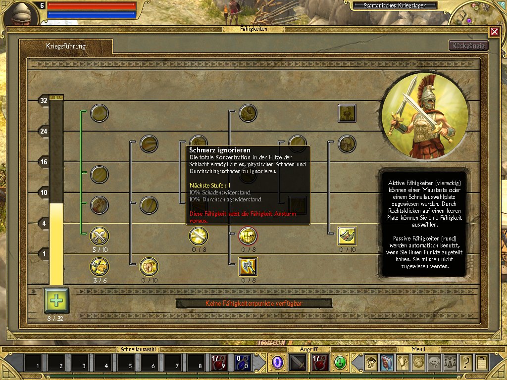 Titan Quest Screenshots Interface.